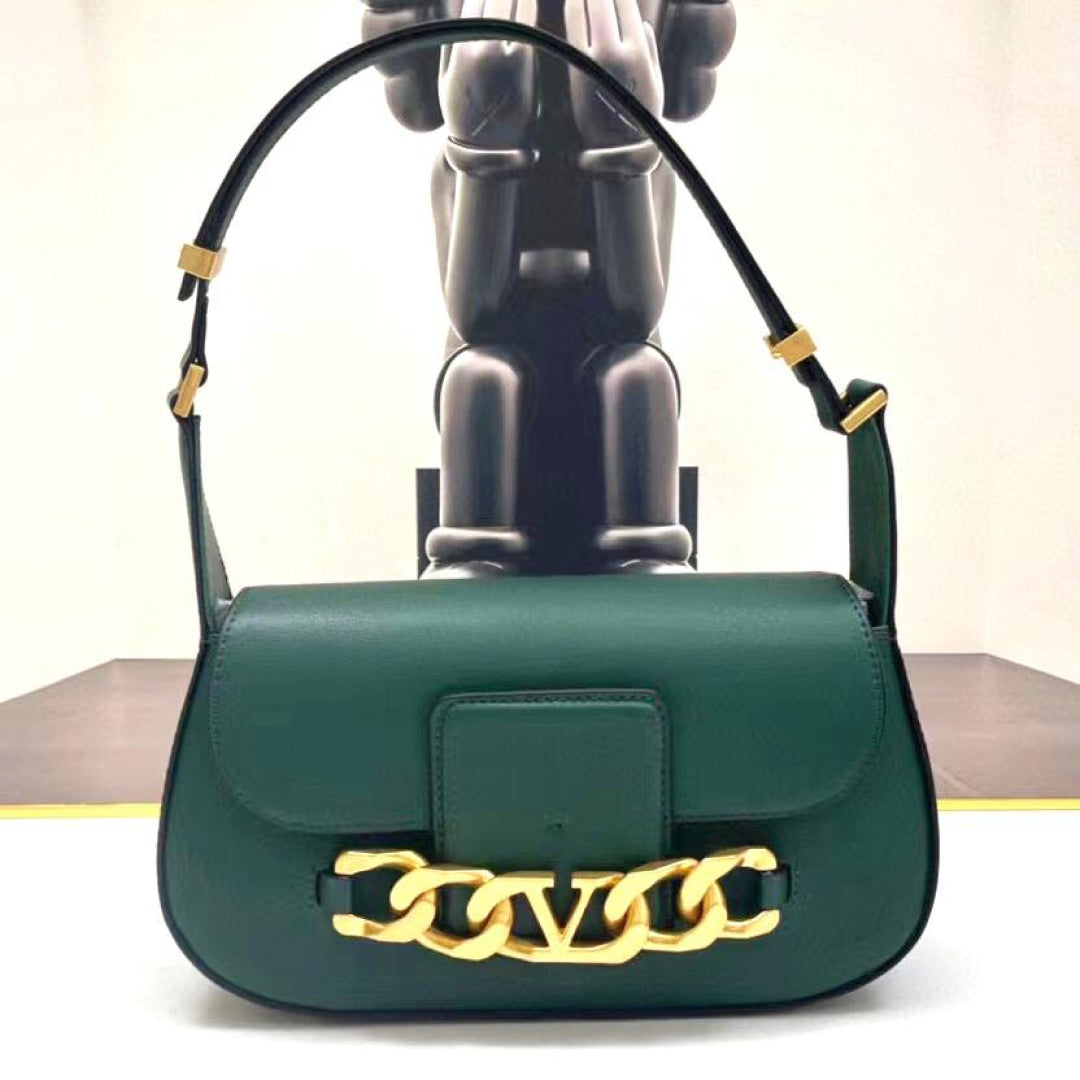 Valentino VLogo leather crossbody bag