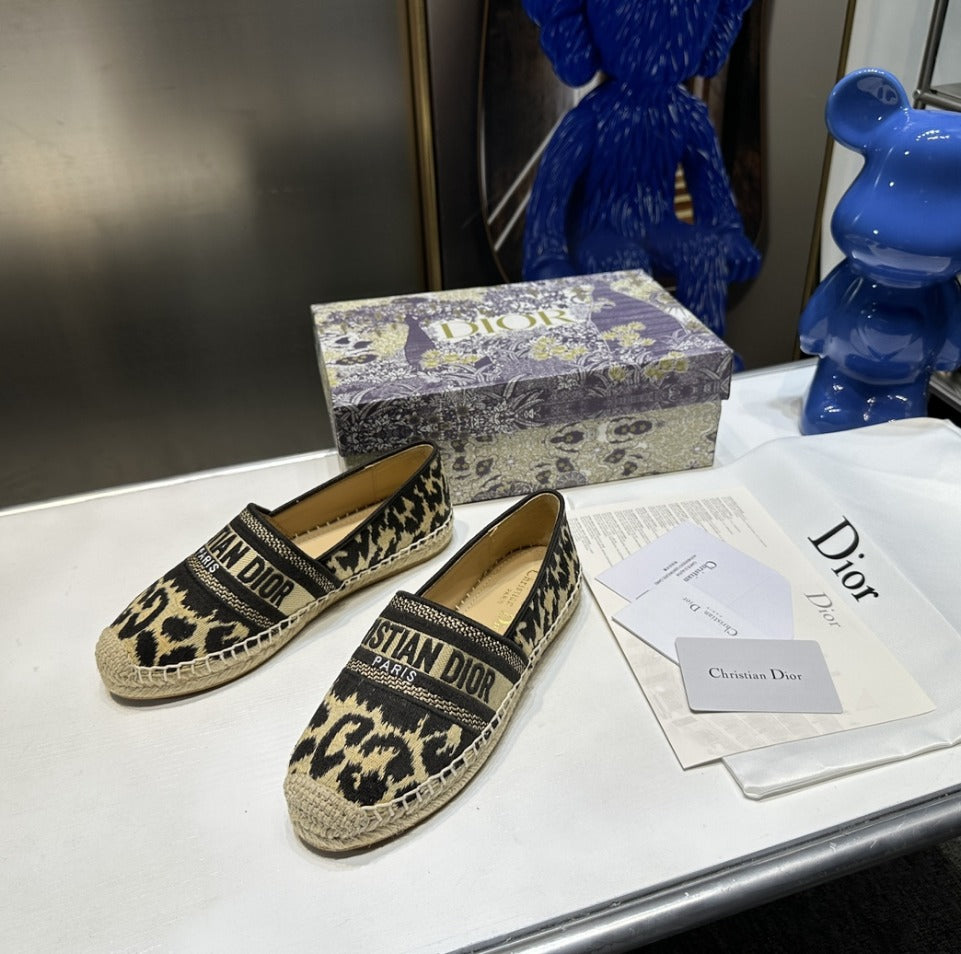 Dior Dway embroidered shoes