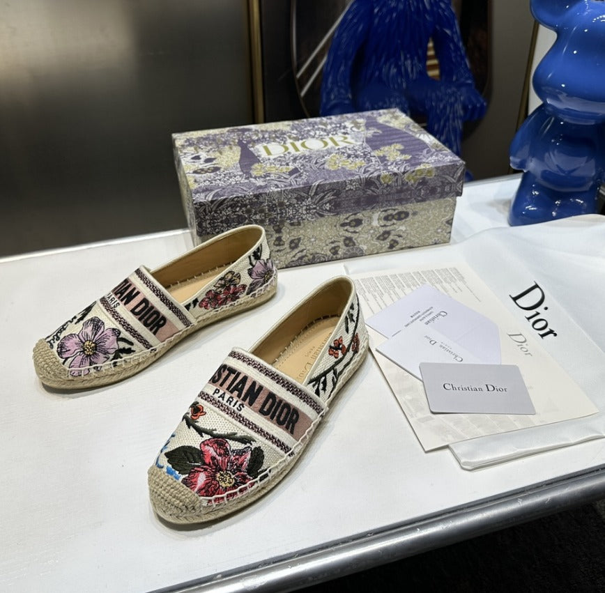 Dior Dway embroidered shoes