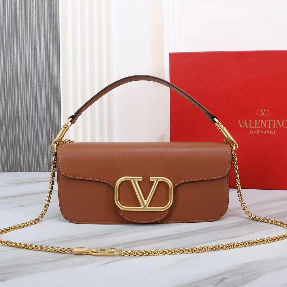 Valentino Loco shoulder Metal Logo Small Bag