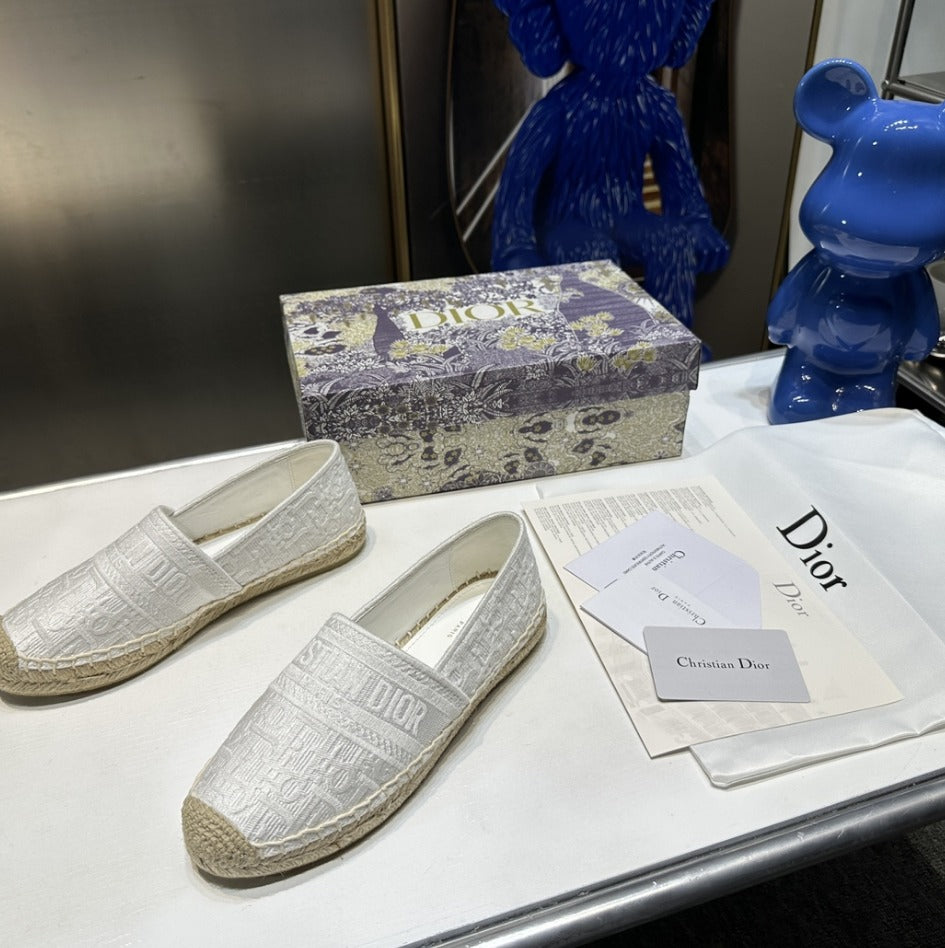 Dior Dway embroidered shoes