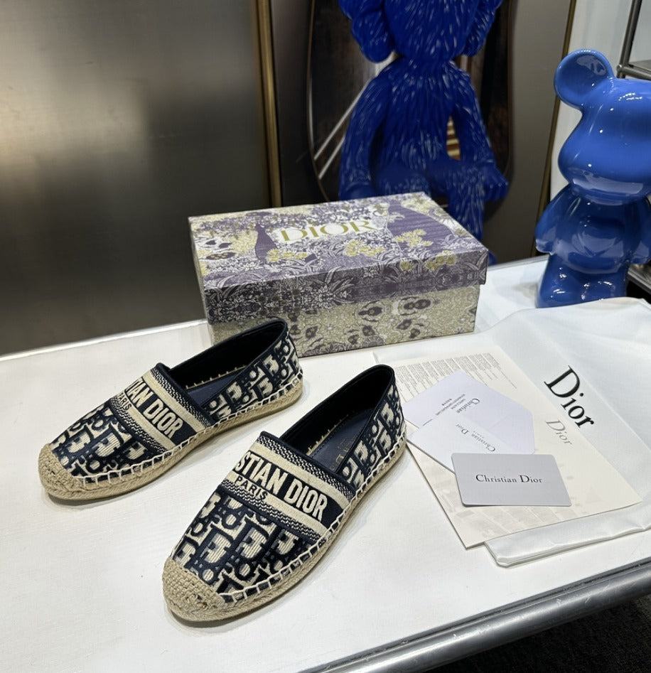 Dior Dway embroidered shoes