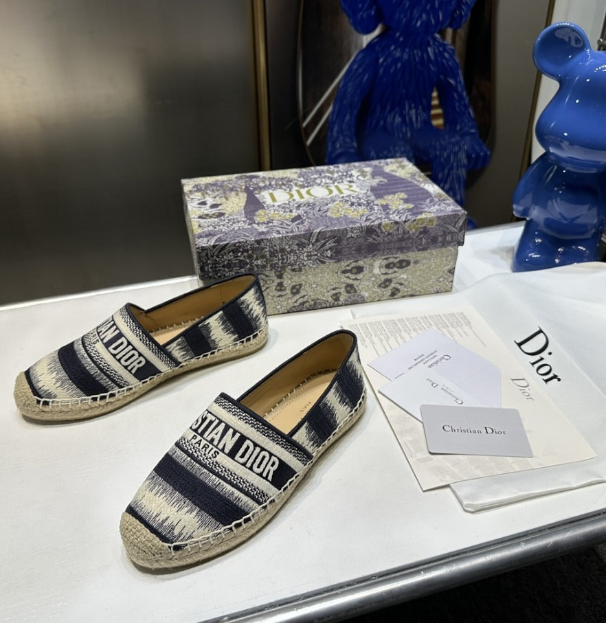 Dior Dway embroidered shoes