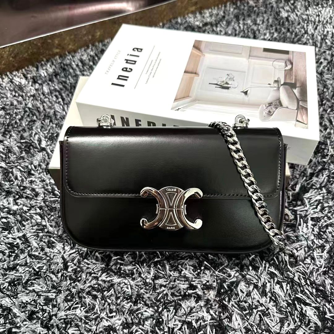 Celine Ava Triomphe Chain Bag