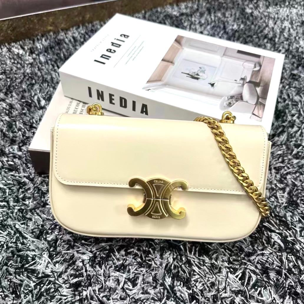 Celine Ava Triomphe Chain Bag