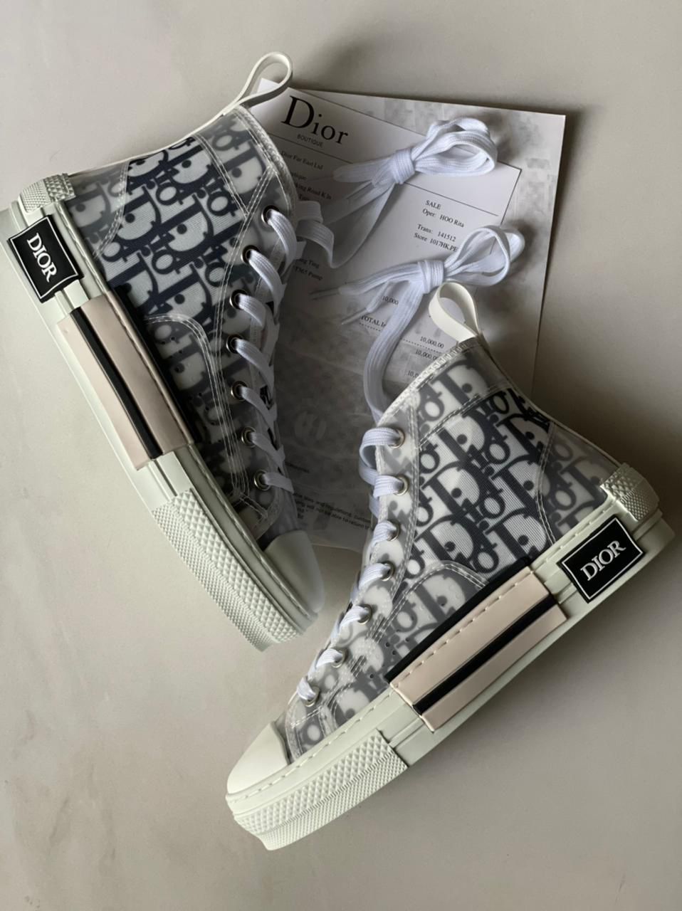 Dior B23 high-top shoes