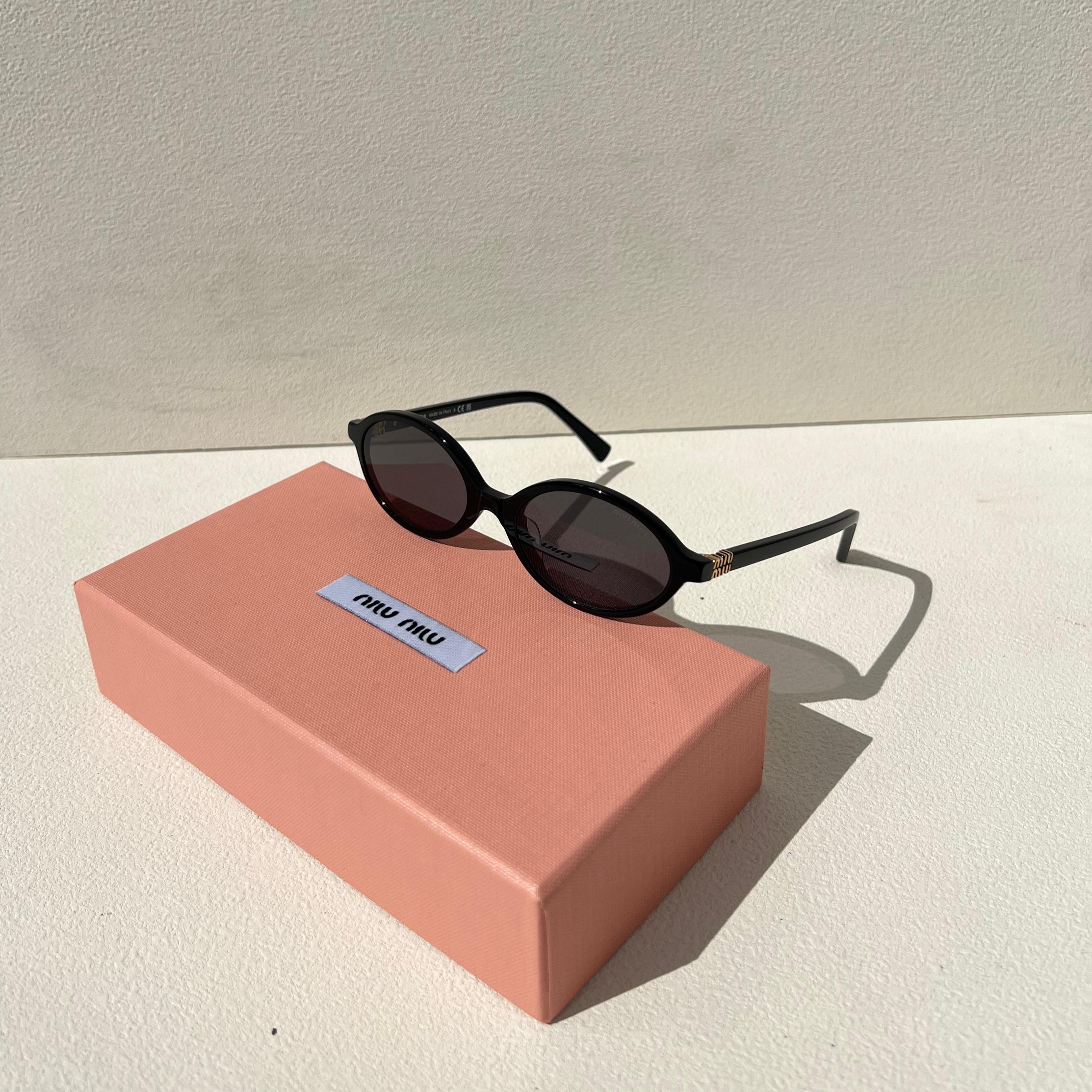 Miu Miu MU 01QV Oval Optical Glasses