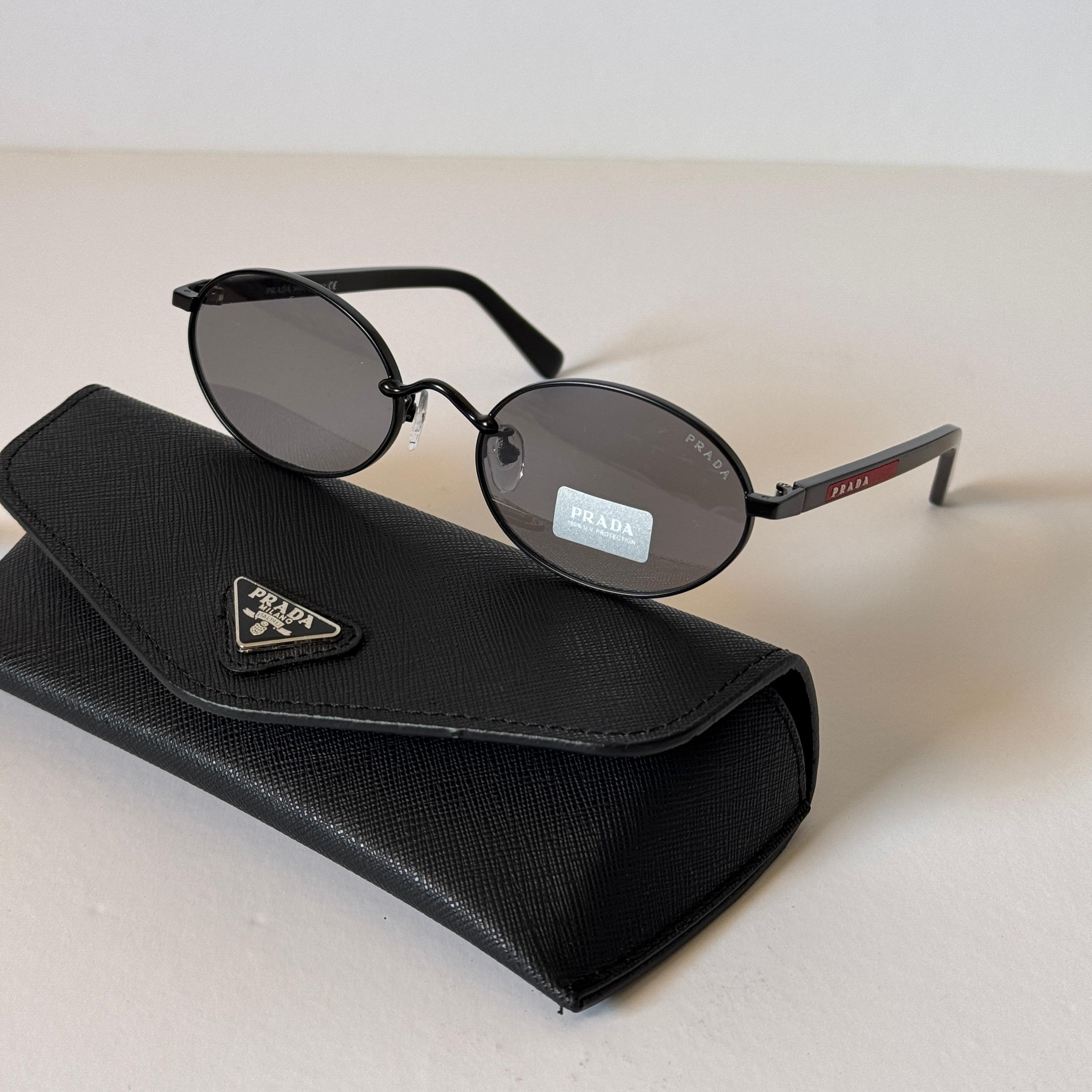 Prada Linea Rossa Oval Sunglasses – PS 54IS Style