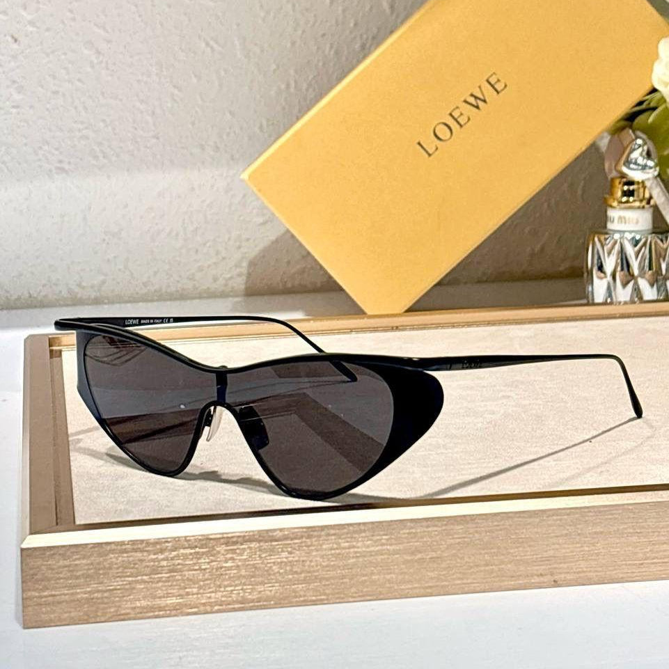 Loewe Mask Sunglasses in Metal