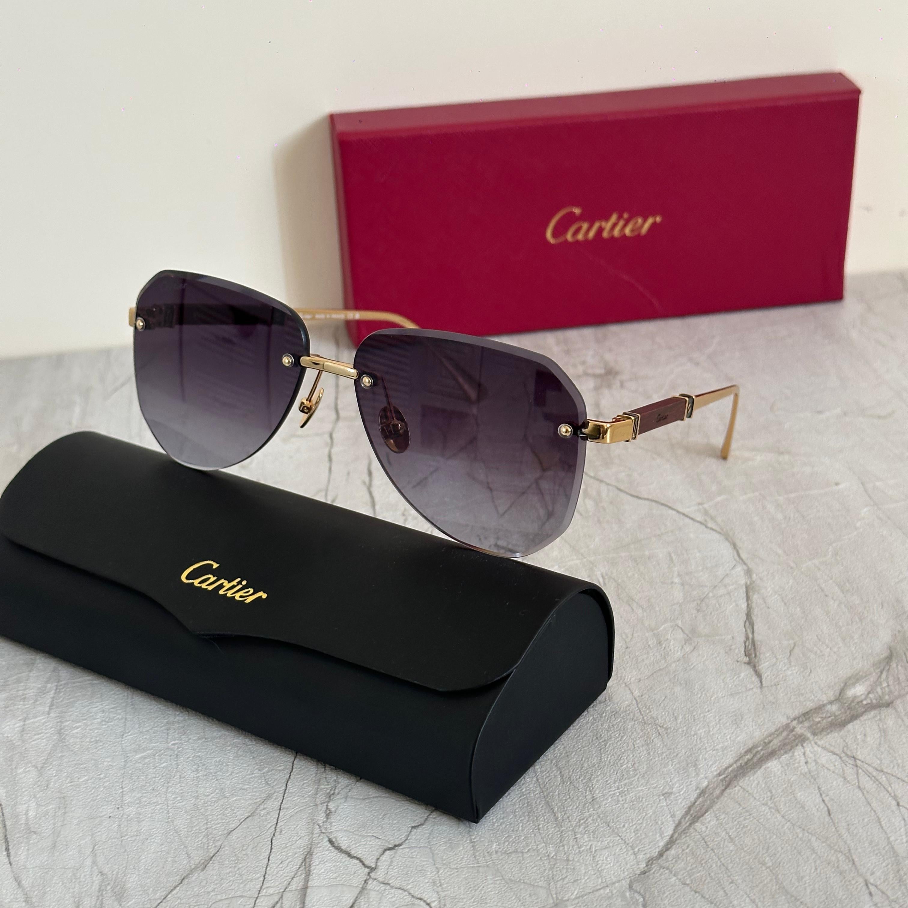 Cartier CT0040RS Rimless Sunglasses