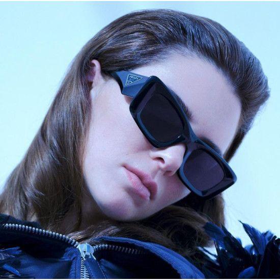 Prada Black Cat-Eye Sunglasses – PR 17WS Style