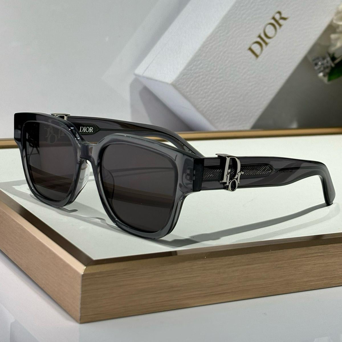 Dior Signature CD Logo-Inspired Square Sunglasses