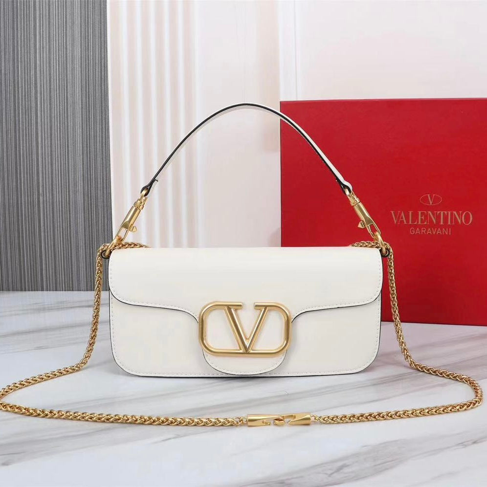 Valentino Loco shoulder Metal Logo Small Bag