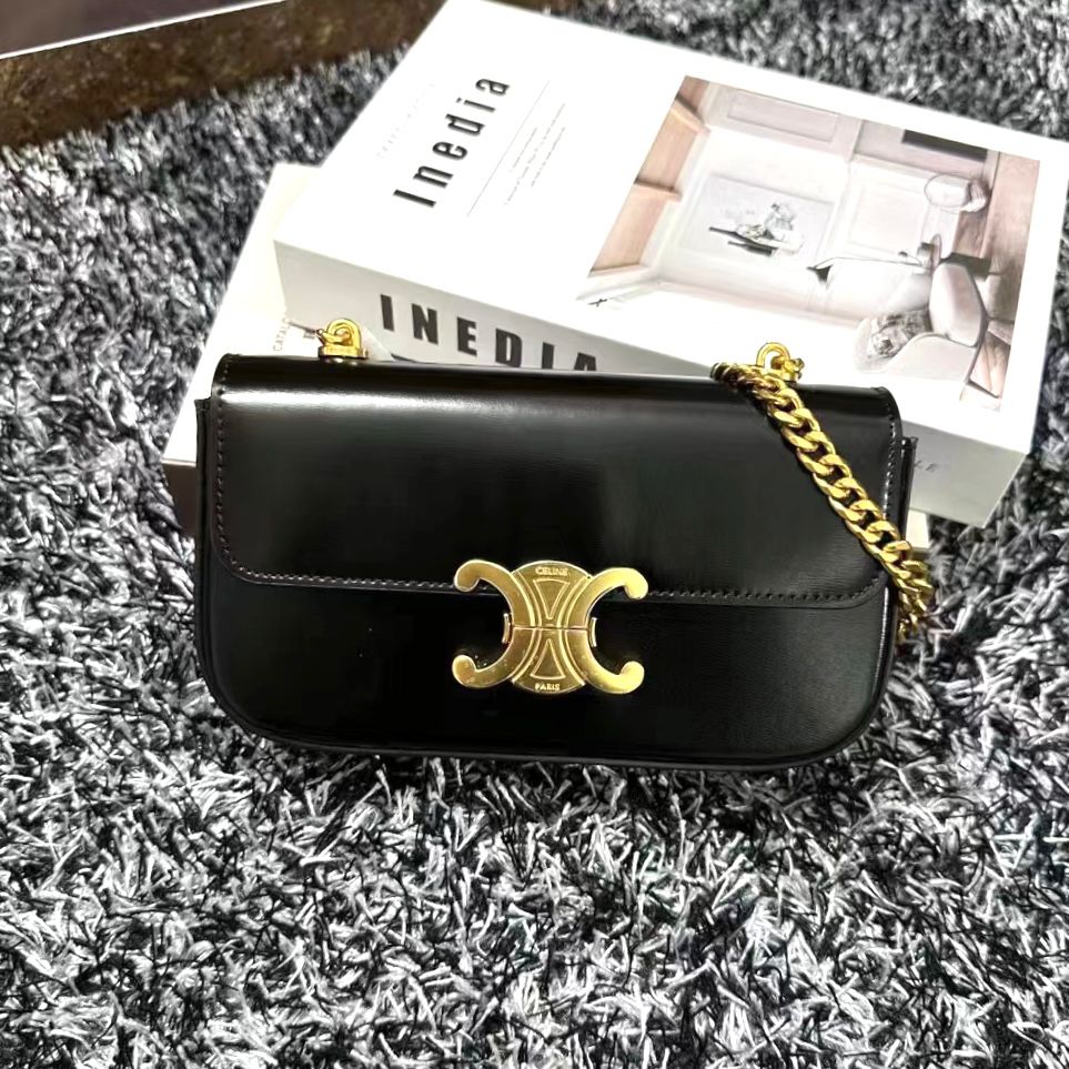 Celine Ava Triomphe Chain Bag