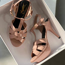 YSL Tribute Platform Shoes in Patent Leather