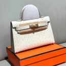 Hermes Mini Kelly Ostrich Bag