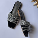Gina London crystal embellished shoes