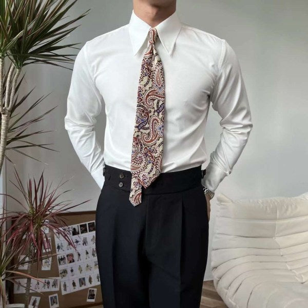 [Premium] Spearpoint Collar Shirt