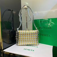 Bottega Veneta Mini Loop Crossbody in Intrecciato Leather Bag