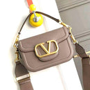 Valantino Gravani Aalltime Grainy Calfskin Shoulder