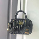 Miu Miu Arcadie Matelassé Nappa Leather mini-bag