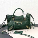 Balenciaga Women's Natural Metallic City
