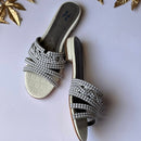 Gina London crystal embellished shoes