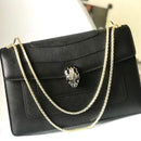 Bulgari Serpenti Forever East-West Shoulder Snake Leather Bag