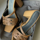 Gina London block heel shoes