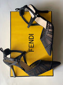 Fendi Colibrì Mesh Slingback Shoes