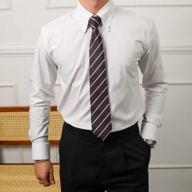 Straight Point Collar Shirt