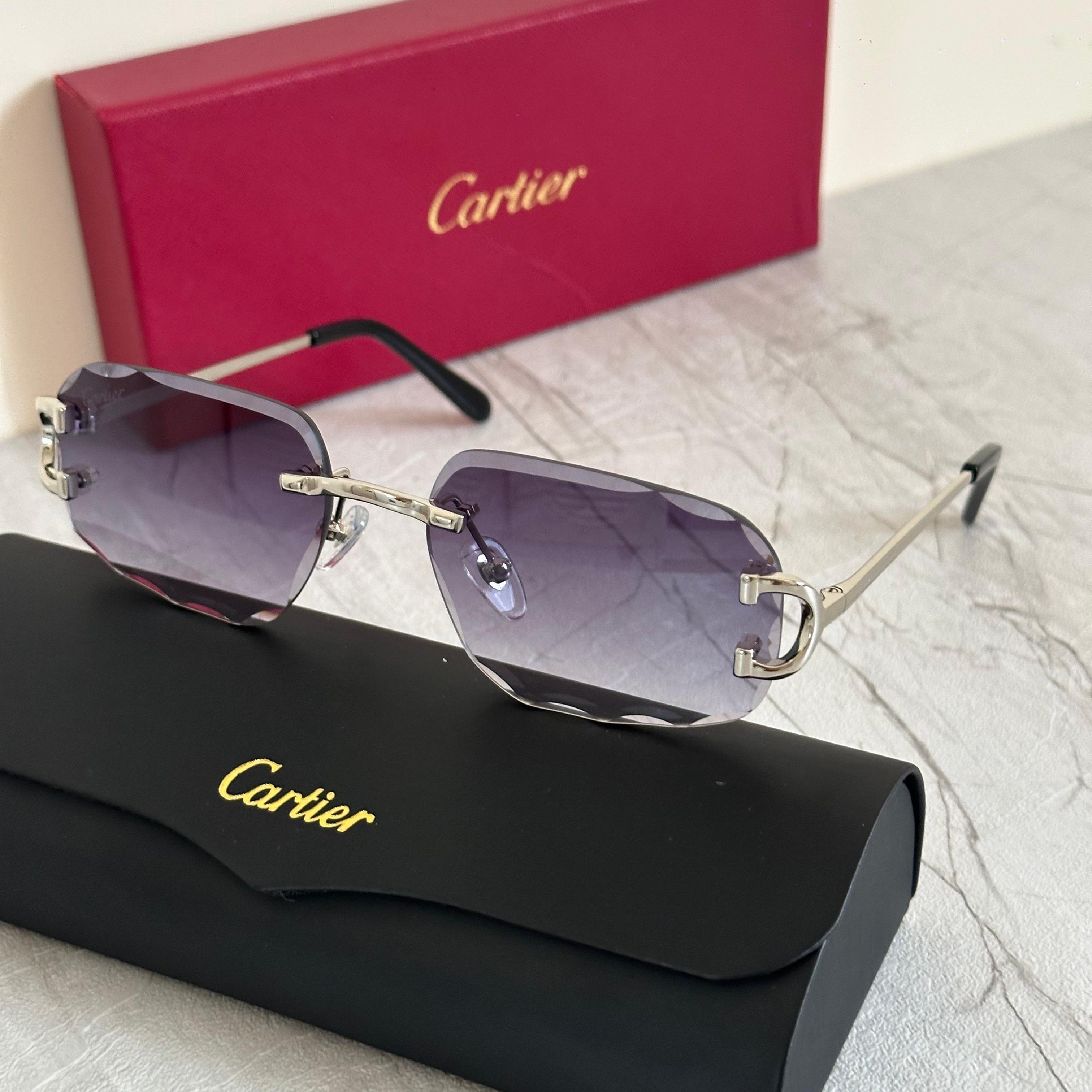 Cartier CT0226S Rimless Sunglasses