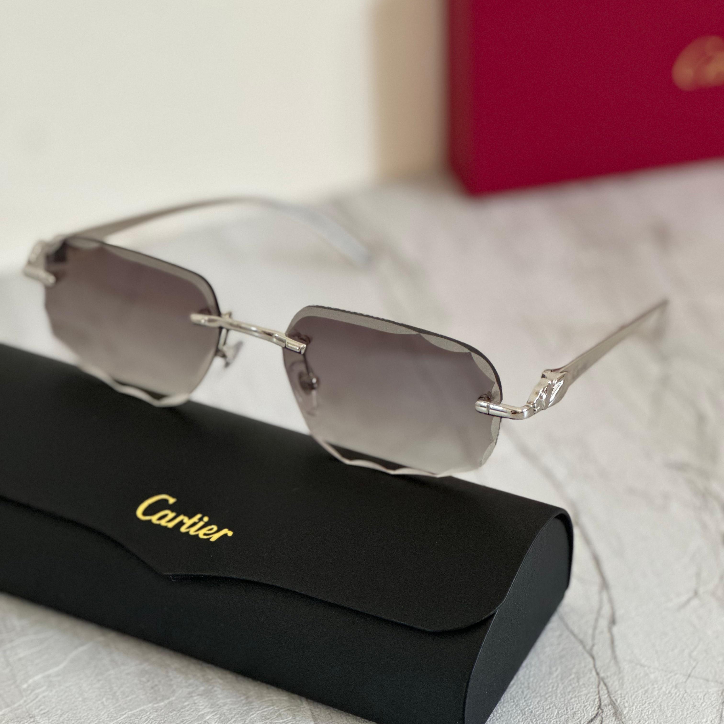 Cartier CT0432S Rimless Sunglasses