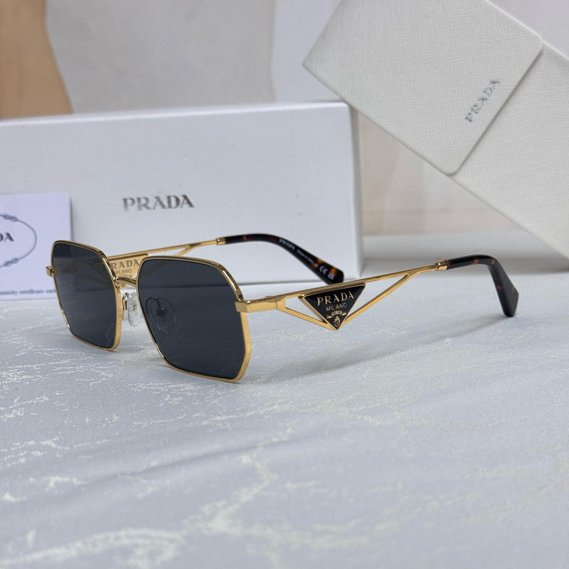 Prada Minimal Rimless Sunglasses – PR 64TS Style