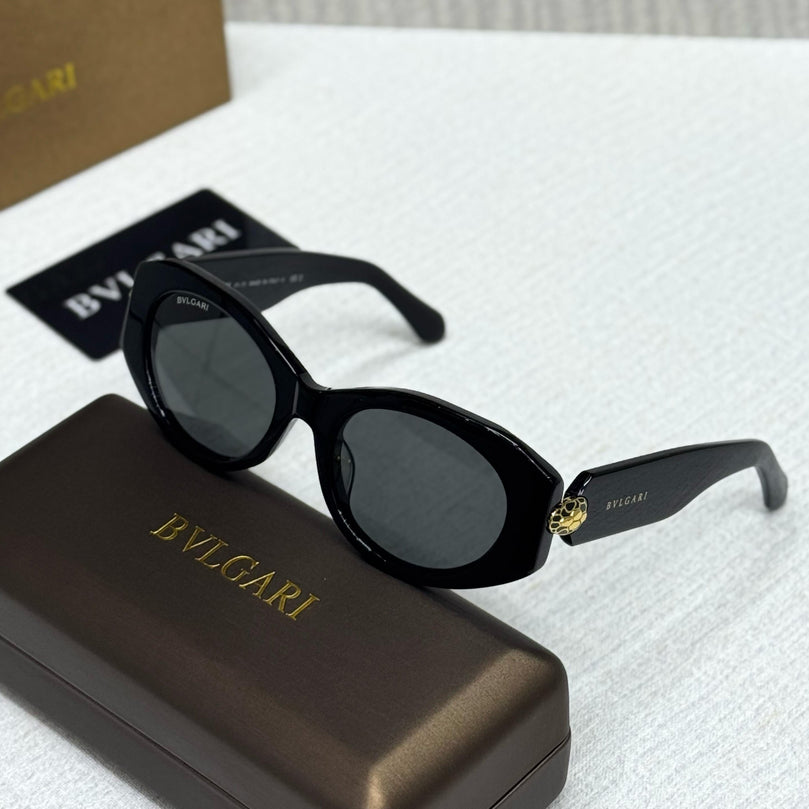 Bvlgari Serpenti Oval Frame Sunglasses