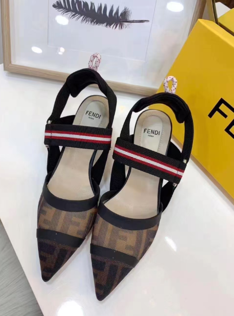 Fendi Colibrì slingback shoes