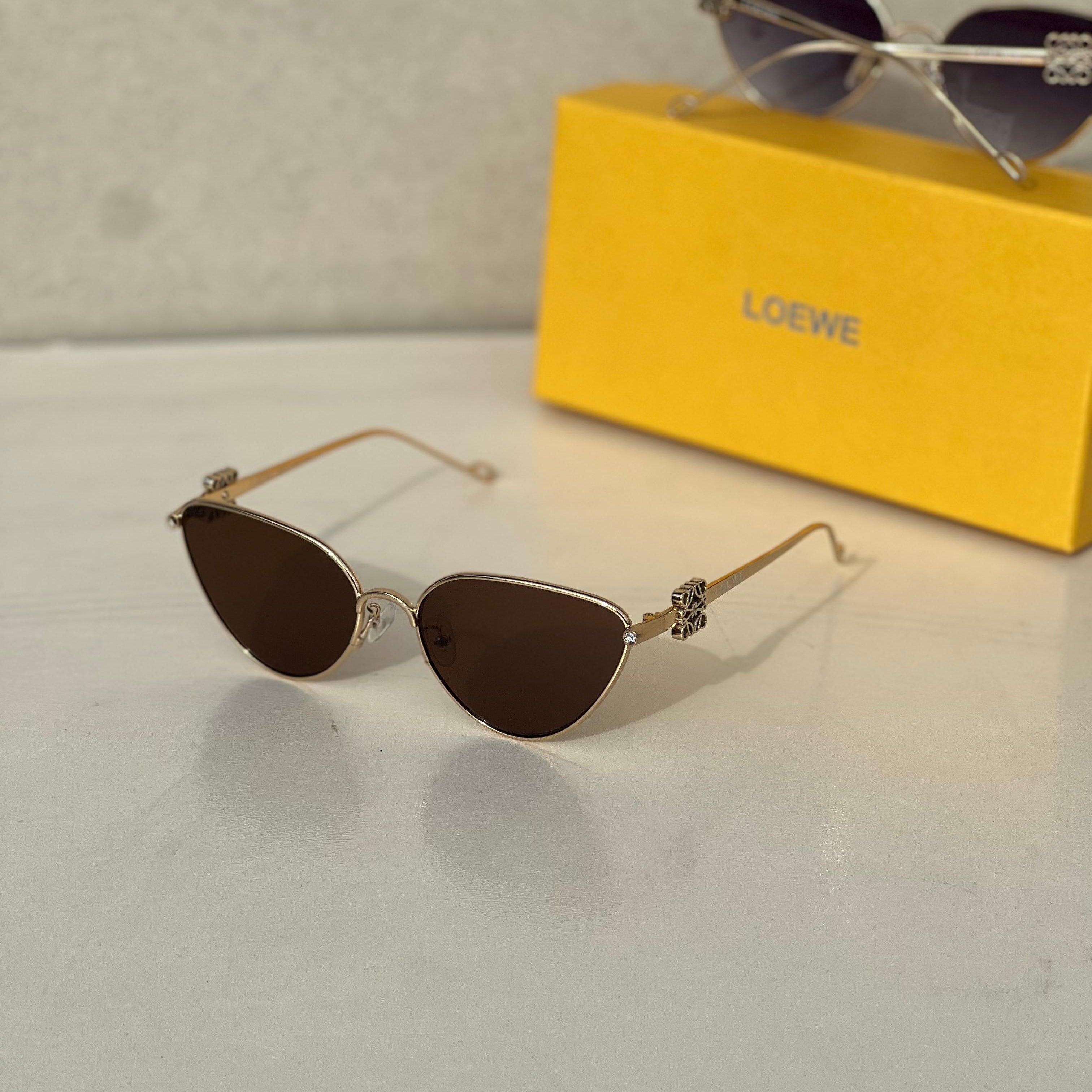 Loewe Filipa Butterfly Cat-Eye Sunglasses
