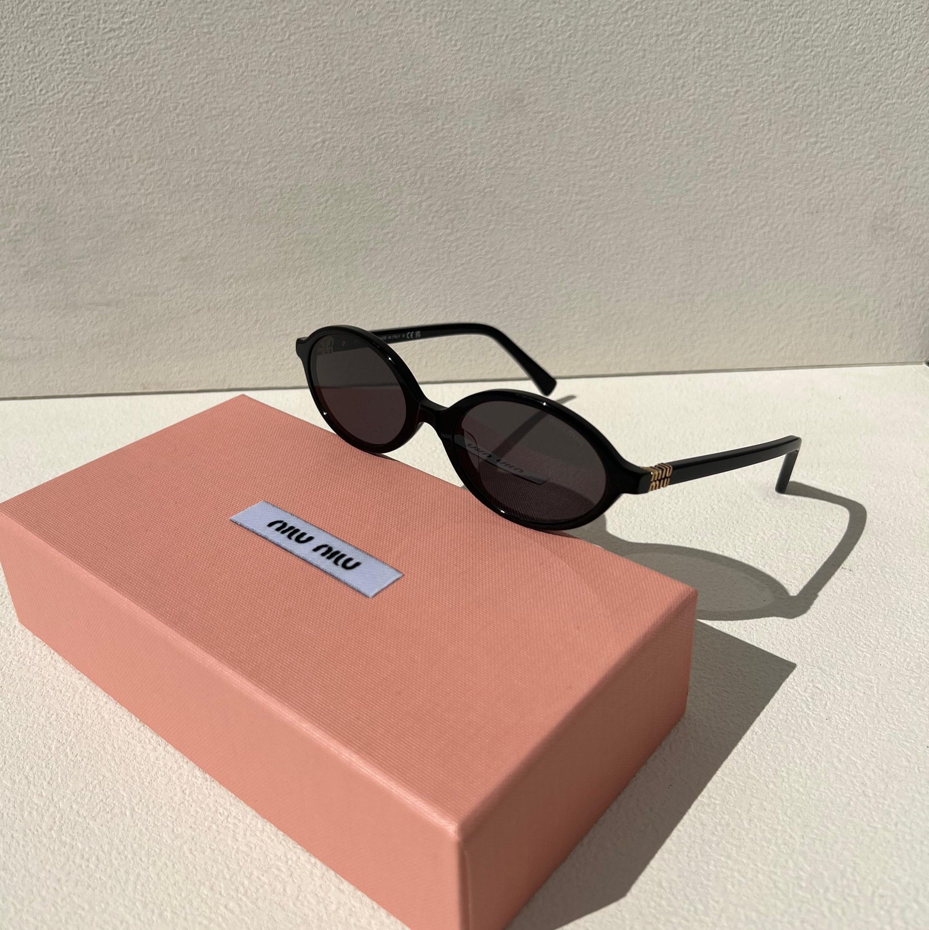 Miu Miu MU 01QV Oval Optical Glasses
