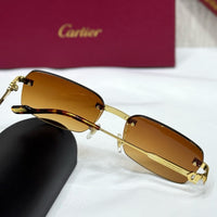 Cartier Giverny Rimless Sunglasses