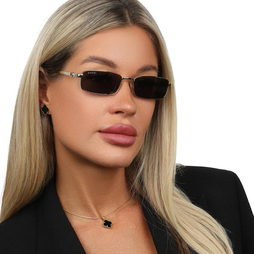 Gucci GG3525 Rectangular Slim Sunglasses