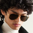 Cartier Santos de Cartier Pilot Sunglasses