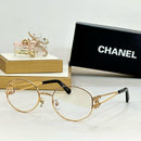 Chanel Round Eyewear Frame with CC Accent