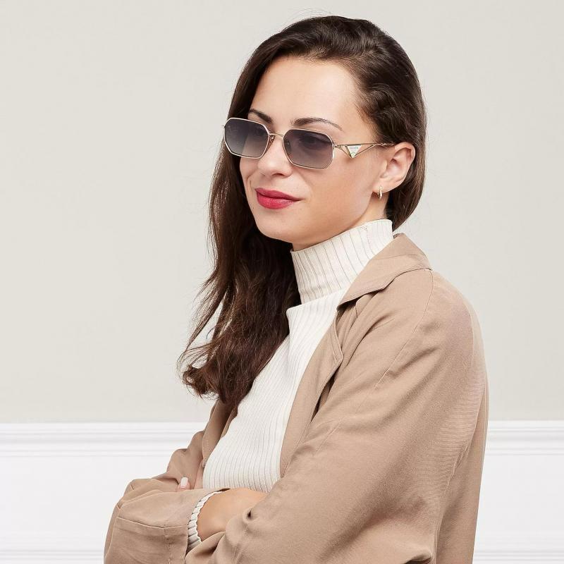 Prada Minimal Rimless Sunglasses – PR 64TS Style