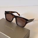 Bvlgari BV8243B Havana Square Sunglasses