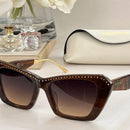 Valentino Studded Cat-Eye Sunglasses – VA4069 Tortoise Style