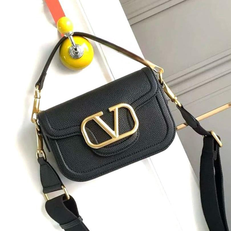 Valantino Gravani Aalltime Grainy Calfskin Shoulder