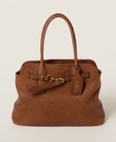Miu Miu Aventure Nappa Leather Bag