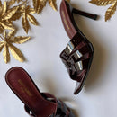 YSL Tribute Leather Heeled Shoes