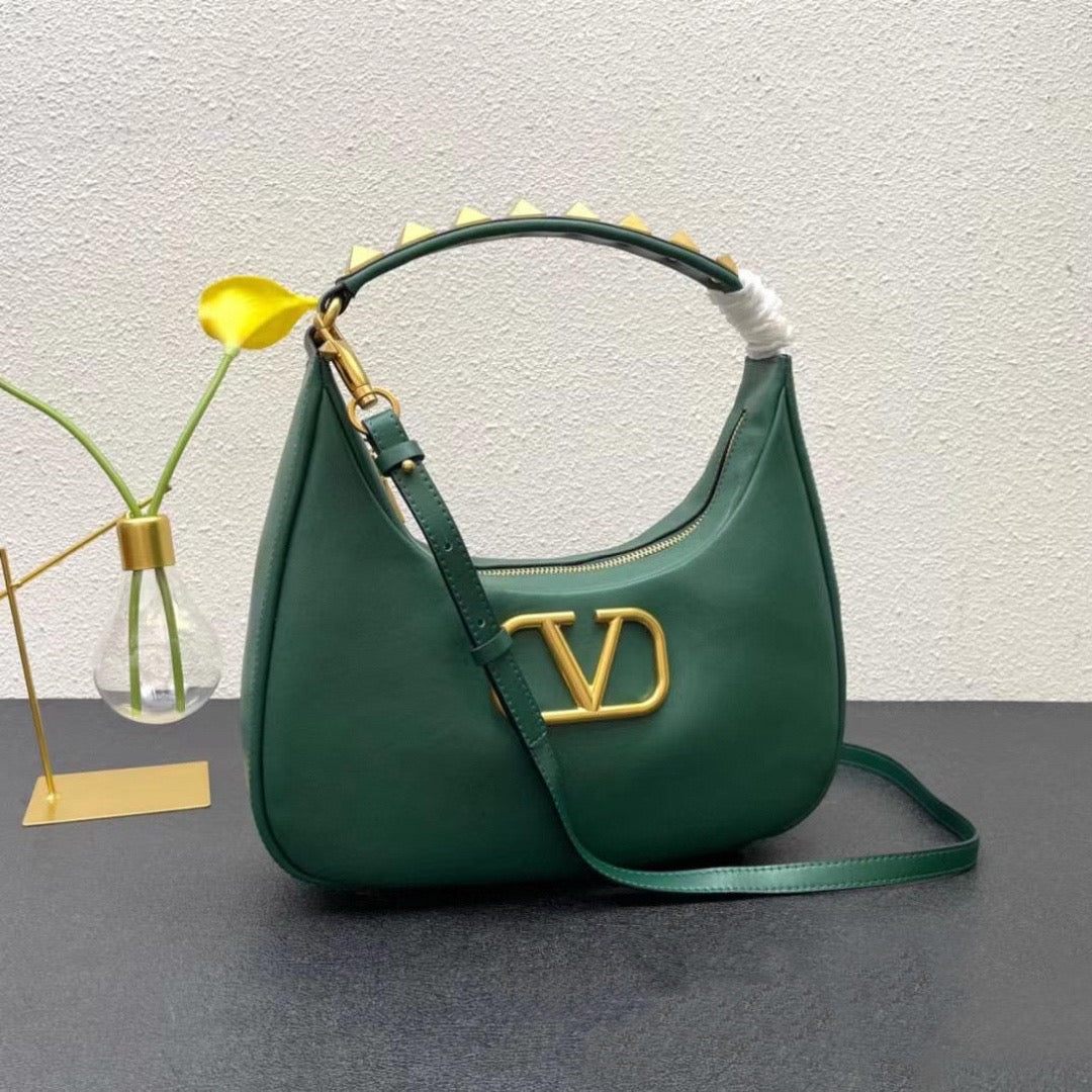 Valentino Stud Sign leather Bag - Image 4