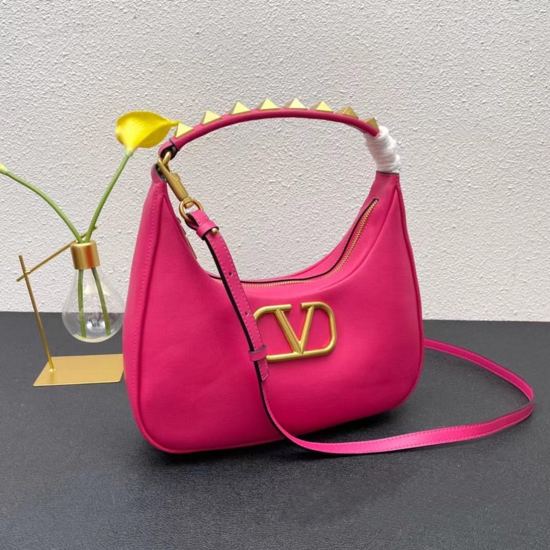 Valentino Stud Sign leather Bag - Image 6